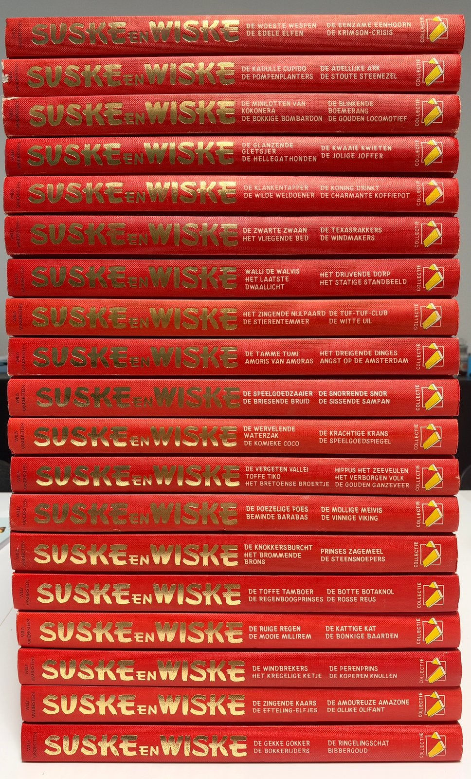 Suske en Wiske « collectie » boeken 19 stuks, Boeken, Ophalen, Zo goed als nieuw
