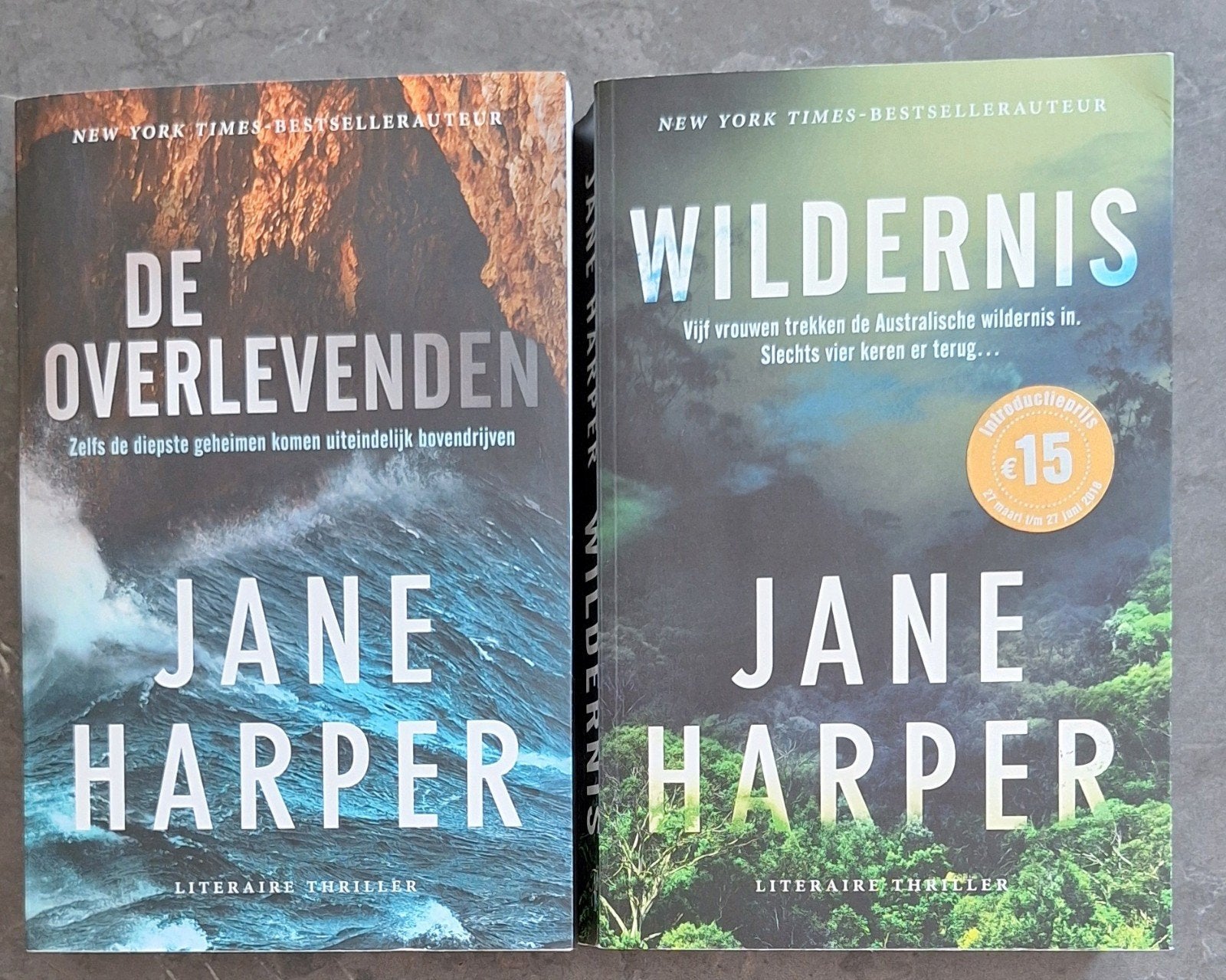 Jane Harper - Wildernis en De Overlevenden. Ook los te koop., Boeken, Ophalen of Verzenden, Zo goed als nieuw, Jane Harper