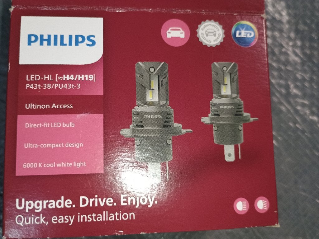 Philips H4 ledlamp, Ophalen, Nieuw