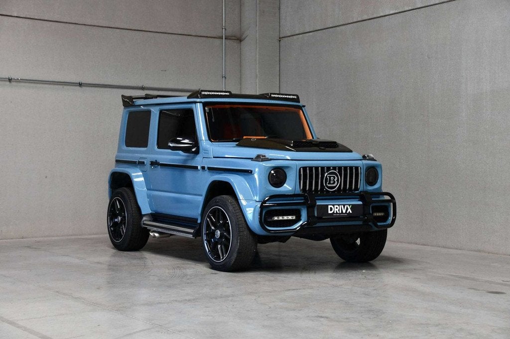 Suzuki Jimny Brabus - Baby G-Wagon - Verkoop in opdracht van, Gebruikt, Euro 6, 4 cilinders, Leder