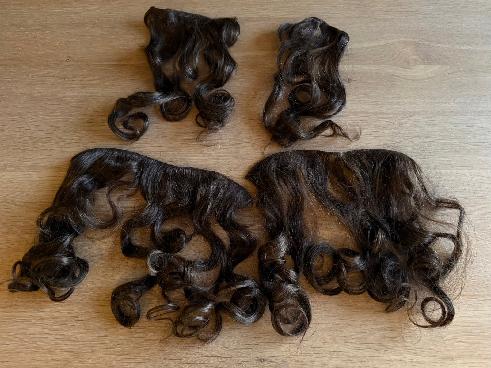 Echte haar extensions, Handtassen en Accessoires, Uiterlijk | Haarverzorging, Ophalen, Zo goed als nieuw