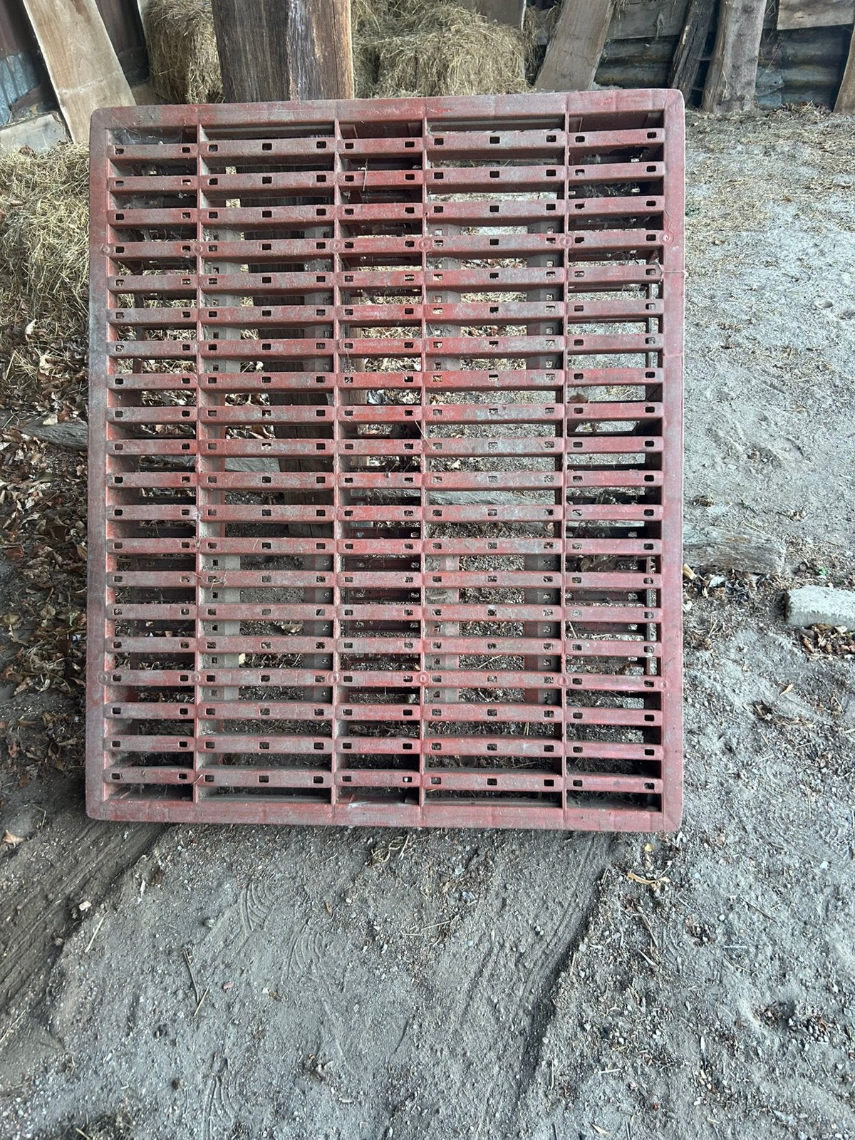 Pallet in kunststof, Ophalen, Gebruikt