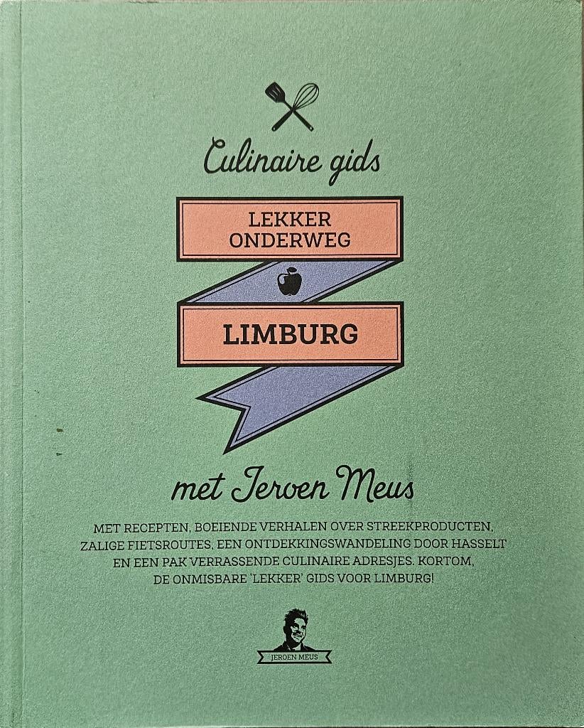 Culinaire gids Limburg - Jeroen Meus - 2015, Boeken, Jeroen Meus, Zo goed als nieuw, Tapas, Hapjes en Dim Sum, Ophalen of Verzenden