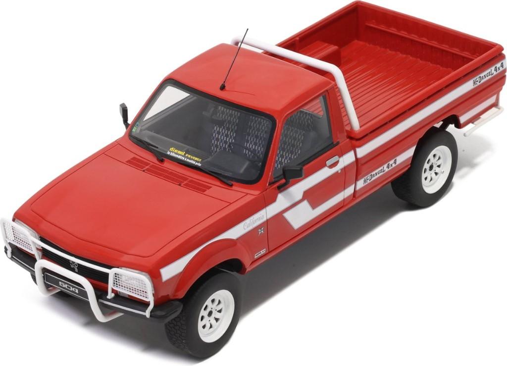 Peugeot 504 Pick Up Dangel Rouge Pompier EKB 1993, Ophalen of Verzenden, Nieuw, Auto, OttOMobile