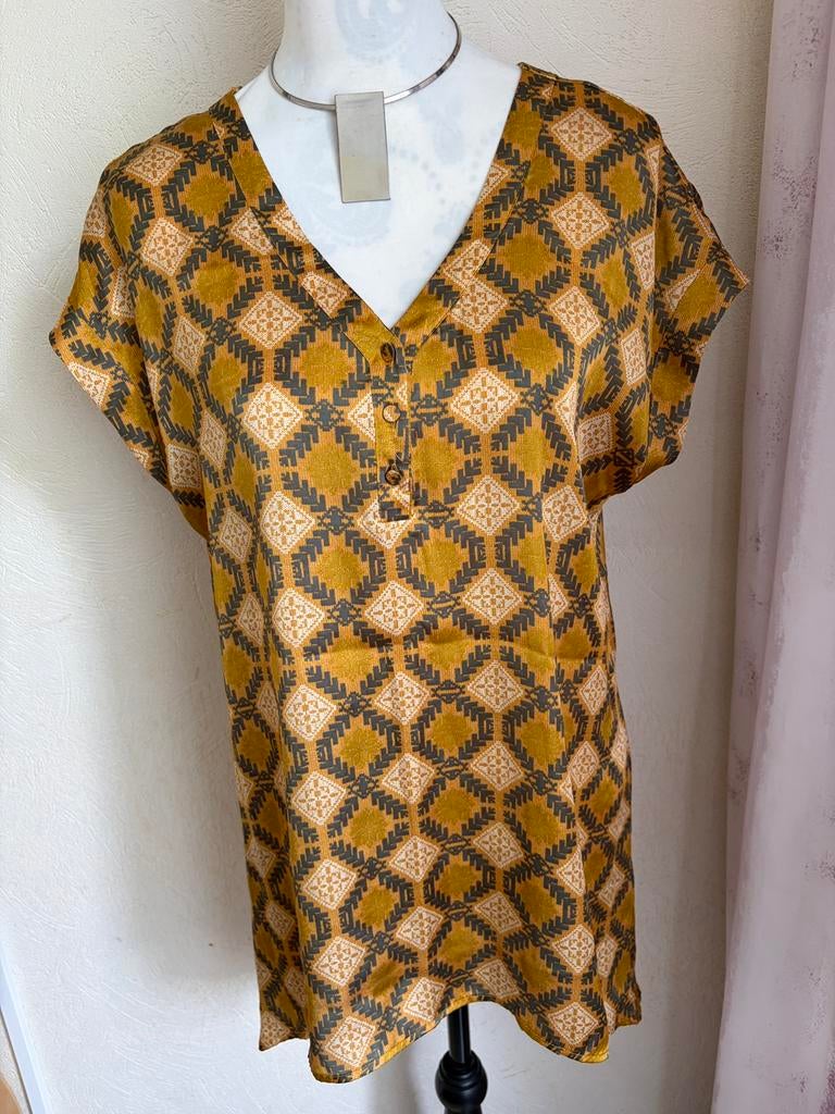 OBJECT tuniekblouse maat M, Kleding | Dames, Blouses en Tunieken, Zo goed als nieuw, Ophalen of Verzenden