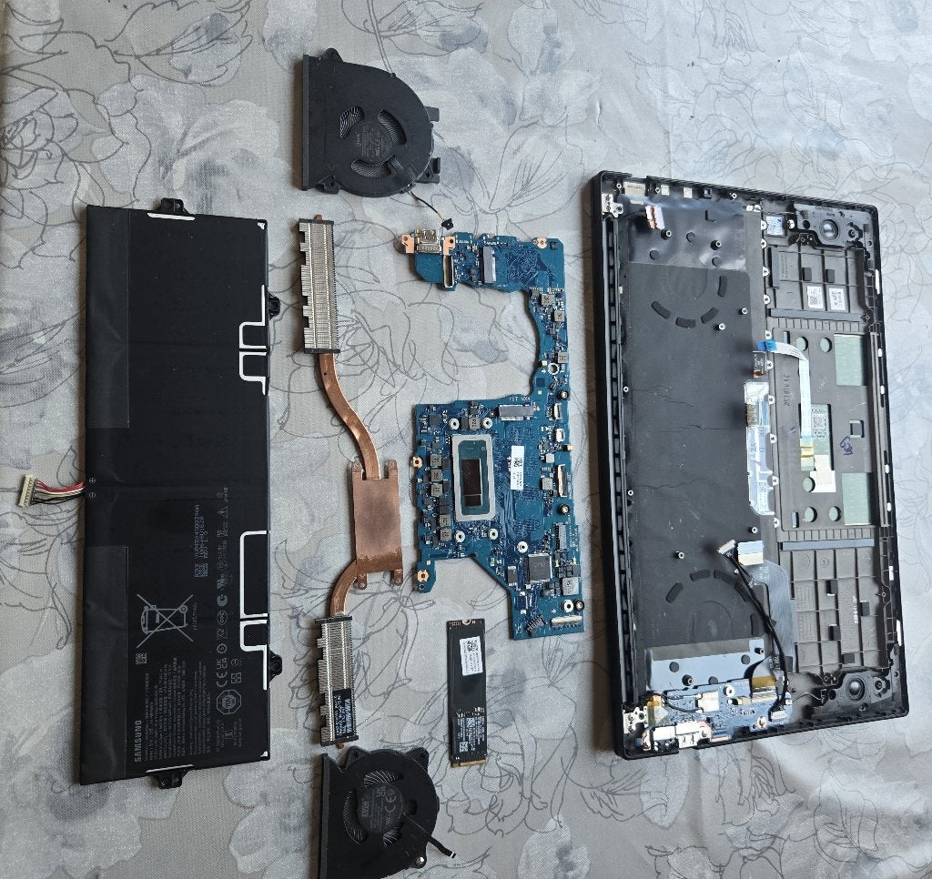 samsung np950xed onderdelen, Ophalen