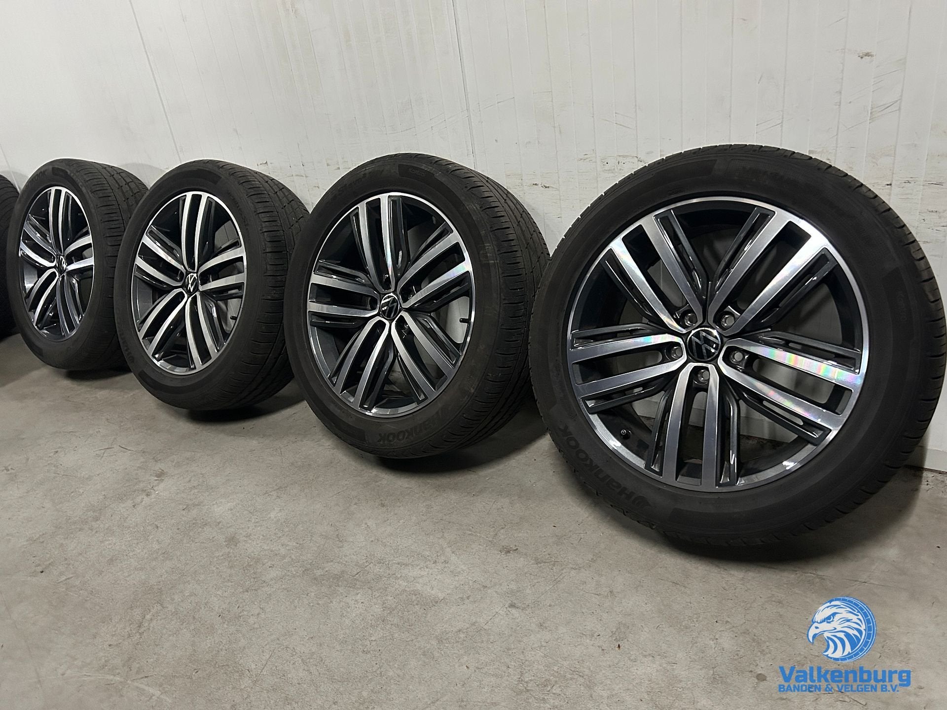 6-7mm! Originele VW Tiguan II 5NA Auckland 19 inch velgen 5x, 19 inch, Gebruikt, -, -