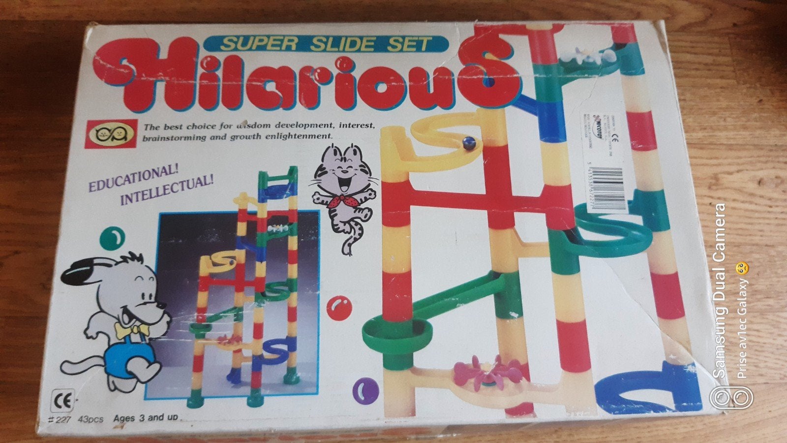 Jeu de circuit de billes., Enfants & Bébés, Jouets | Puzzles pour enfants, Enlèvement ou Envoi, 10 à 50 pièces, Utilisé, 2 à 4 ans