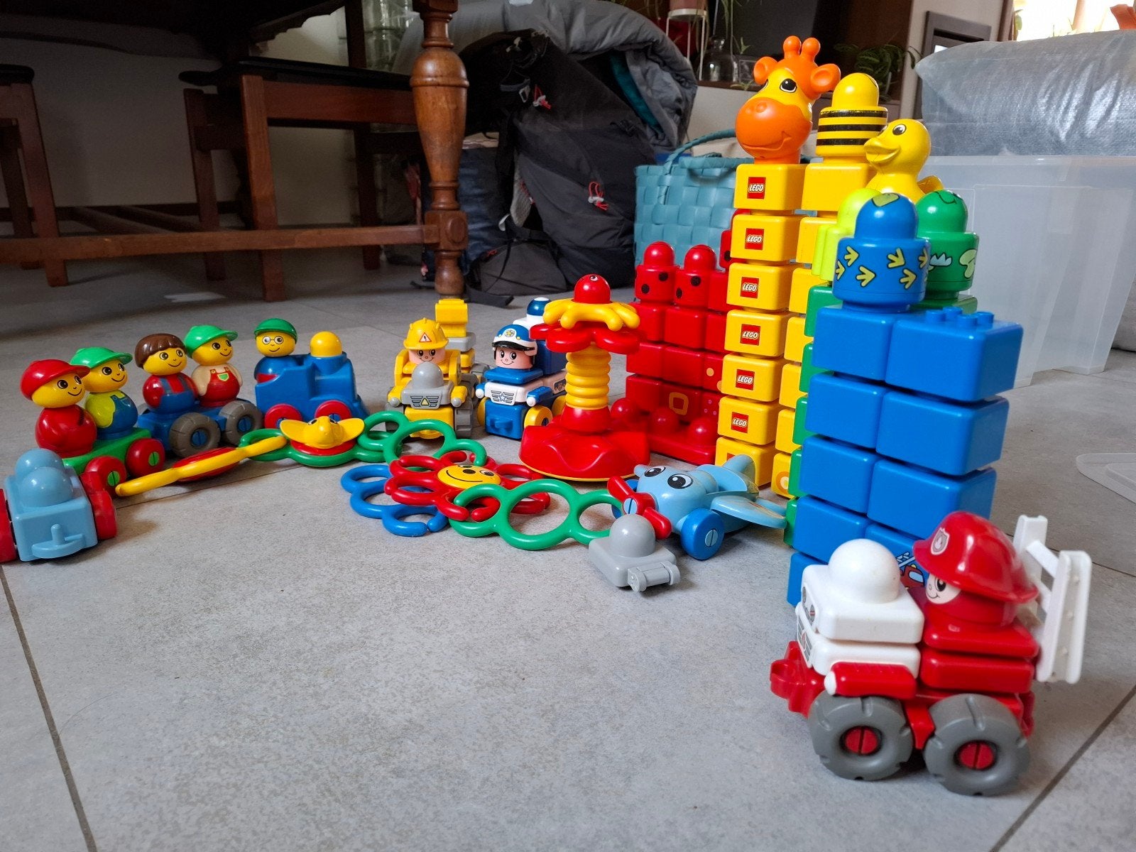 Lego Primo Duplo baby set 97 stuks, Enfants & Bébés, Jouets | Duplo & Lego, Enlèvement, Utilisé, Duplo