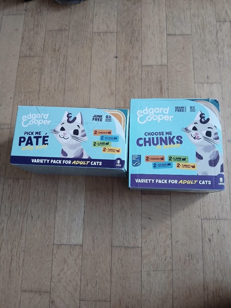 Nourriture pour chat (Edgard Cooper) - 2 packs, Enlèvement, Chat