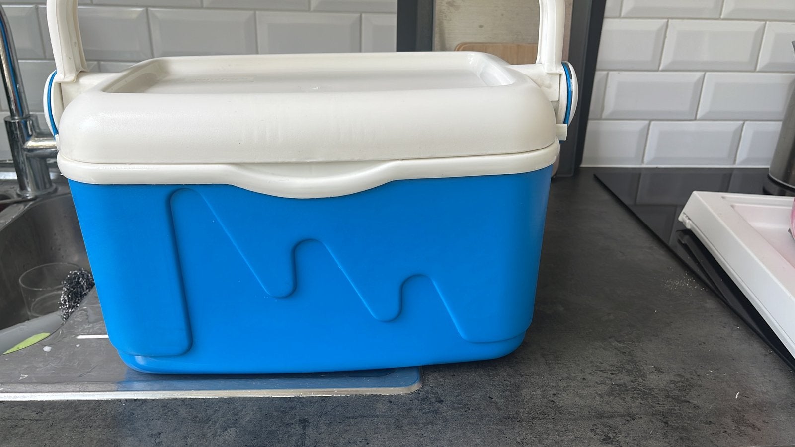 Glacière/frigo-box, Caravanes & Camping, Glacières, Enlèvement, Comme neuf