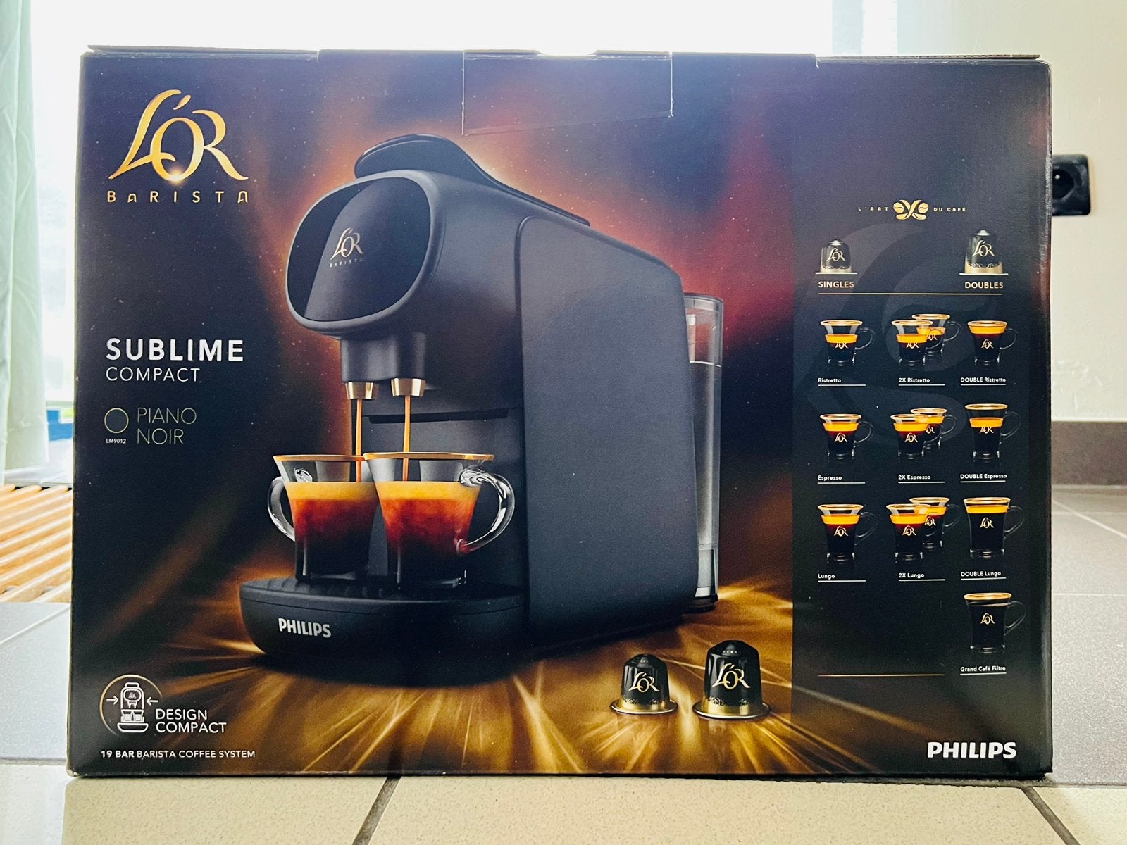 Philips L'OR Barista Sublime Compact, Electroménager, Neuf, Enlèvement ou Envoi, Cafetière, Dosettes et capsules de café