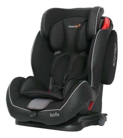 Dreambee Autostoel Essentials IsoFix Groep 1/2/3 zwart, Kinderen en Baby's, Verstelbare rugleuning, Zo goed als nieuw, 9 t/m 36 kg