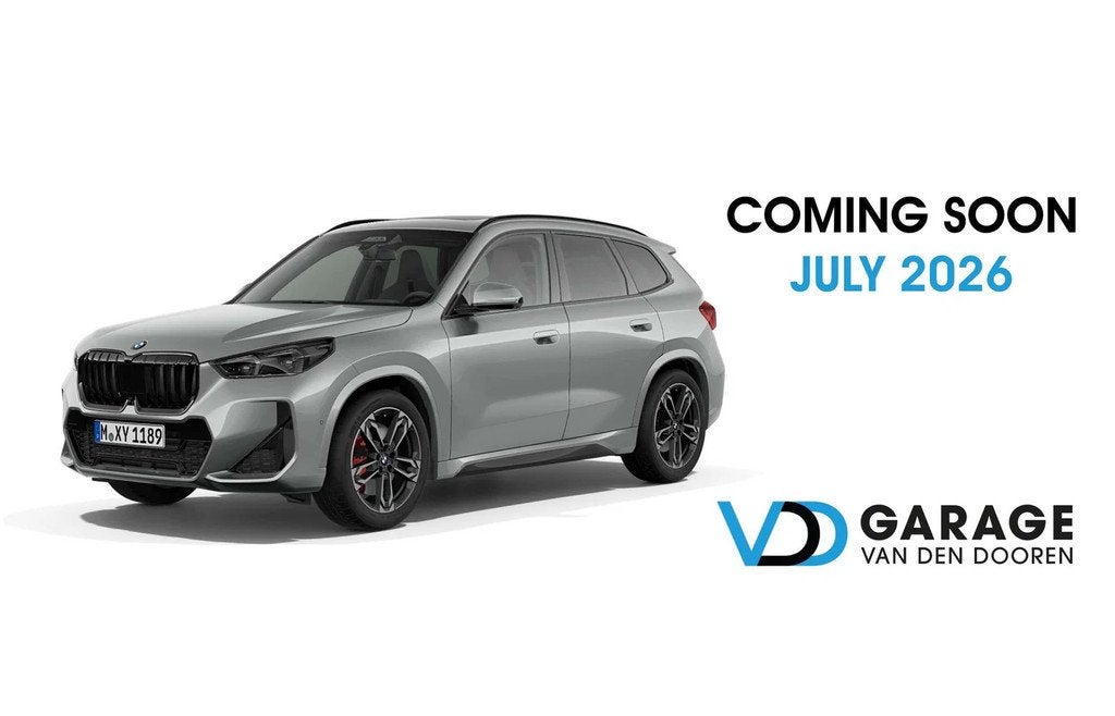 BMW X1 sDrive18i M Sport Pro / PANO / TREKHAAK / M SEAT / HU, Adaptive Cruise Control, Gebruikt, Zwart, Bedrijf