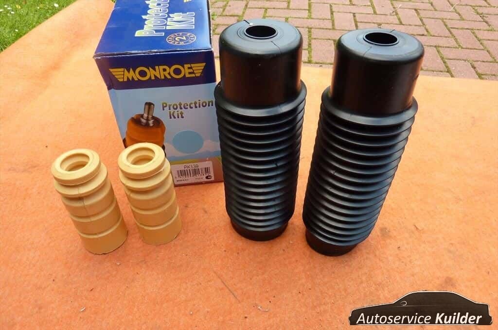 Set Veerpoothoezen achter Mazda Premacy Nieuw Monroe, Neuf, -, Mazda, -