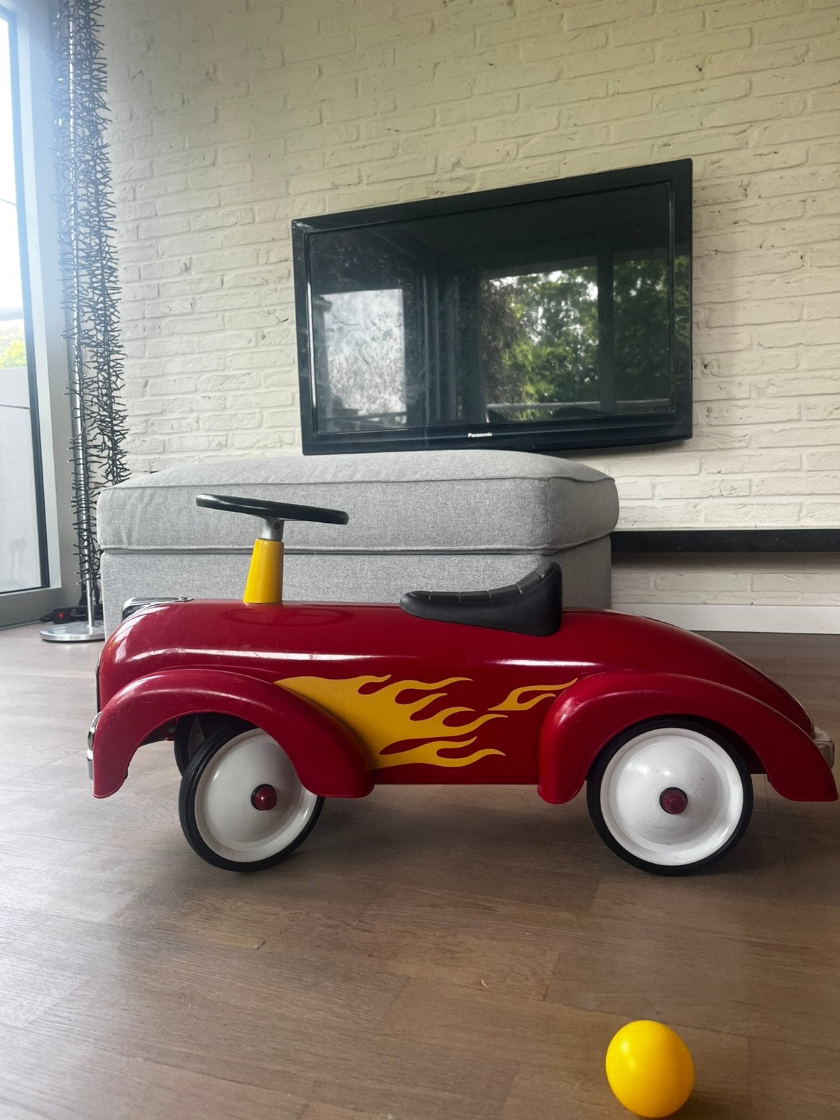 Retro loopauto Baghera, Kinderen en Baby's, Ophalen, Gebruikt, Auto, Met wieltjes