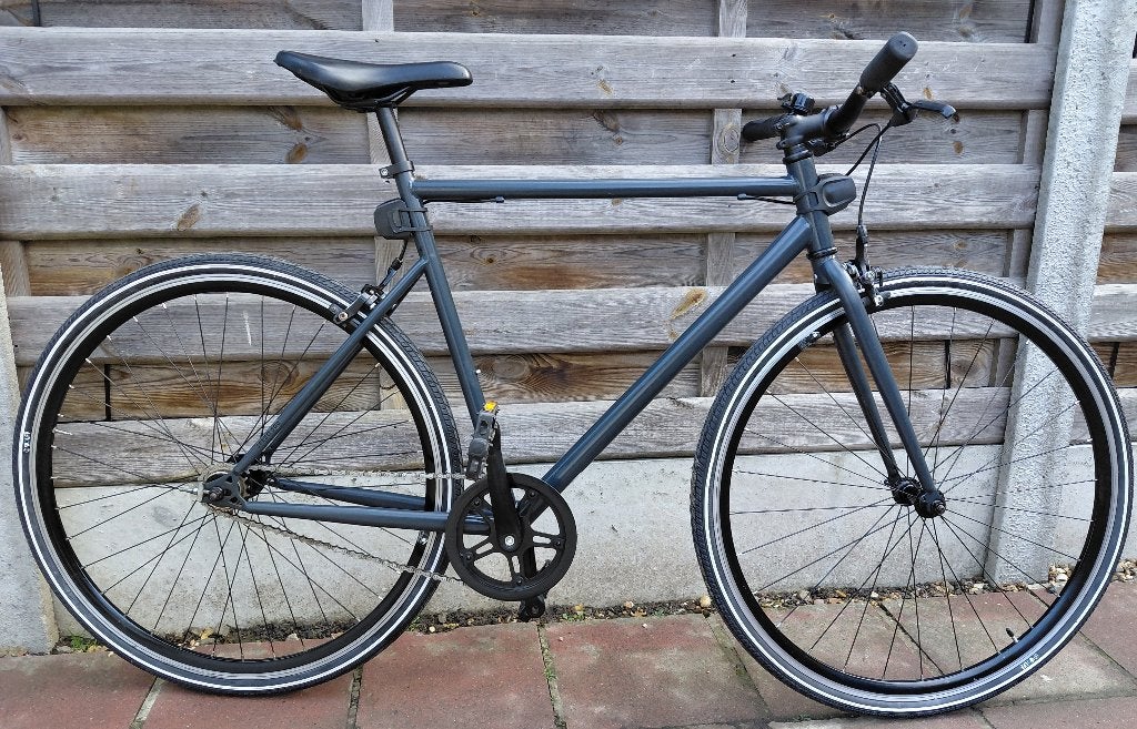 fixed gear bike - single speed fiets, Velgrem, Zo goed als nieuw, 53 tot 57 cm, Ophalen