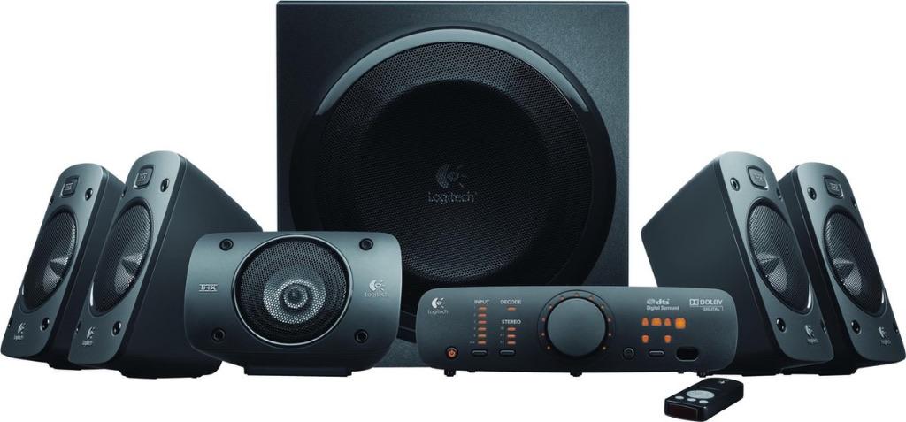 Logitech Z906 niet 100% werkend, Enlèvement, Utilisé, Canal audio 4.1, Logitech