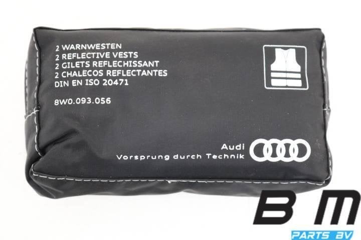 Tasje met 2 veiligheidsvesten Audi A4 8W 8W0093056, Gebruikt