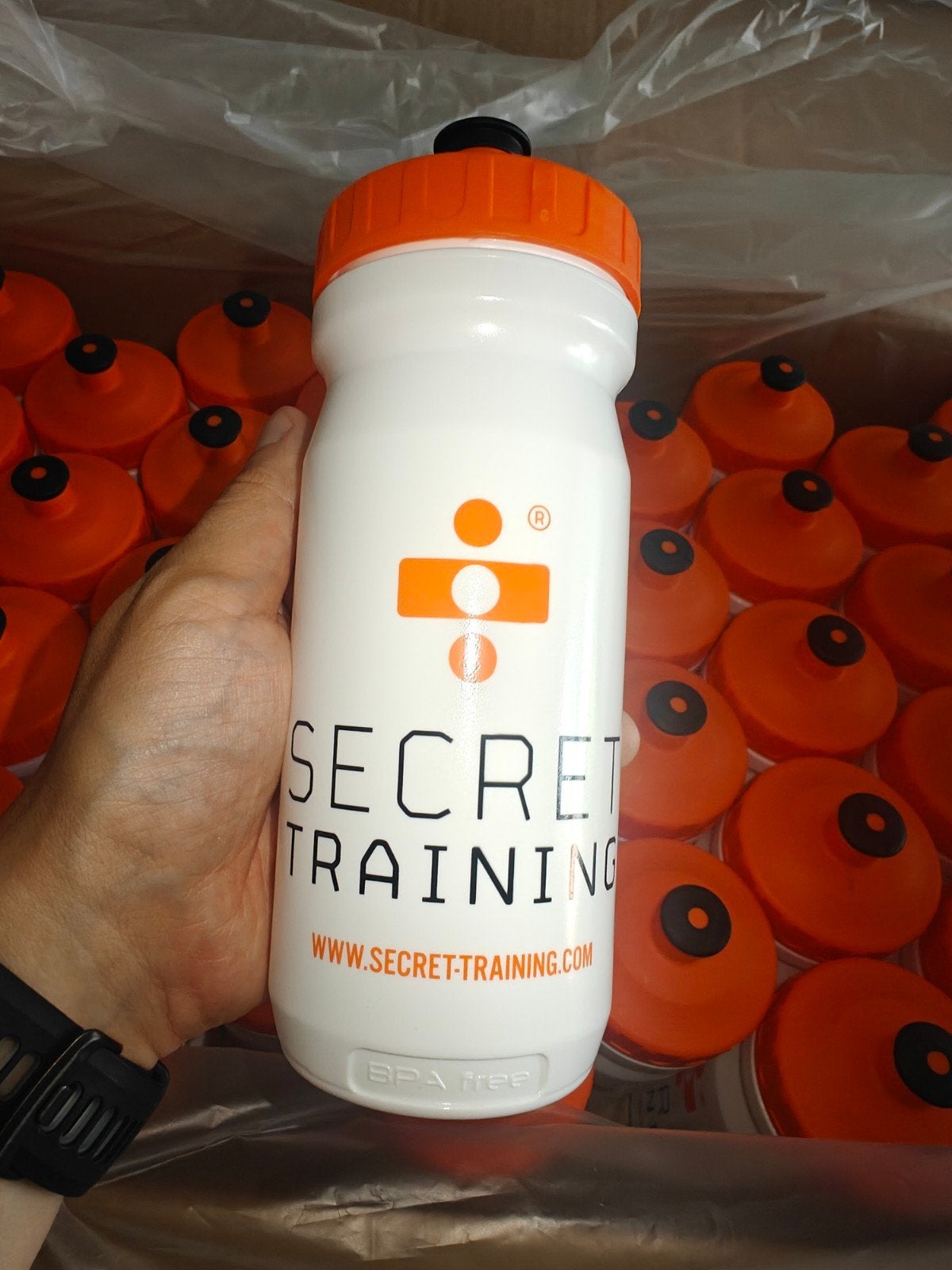 15 x nieuwe drinkbus secret training, Sport en Fitness, Drinkbussen, Ophalen of Verzenden