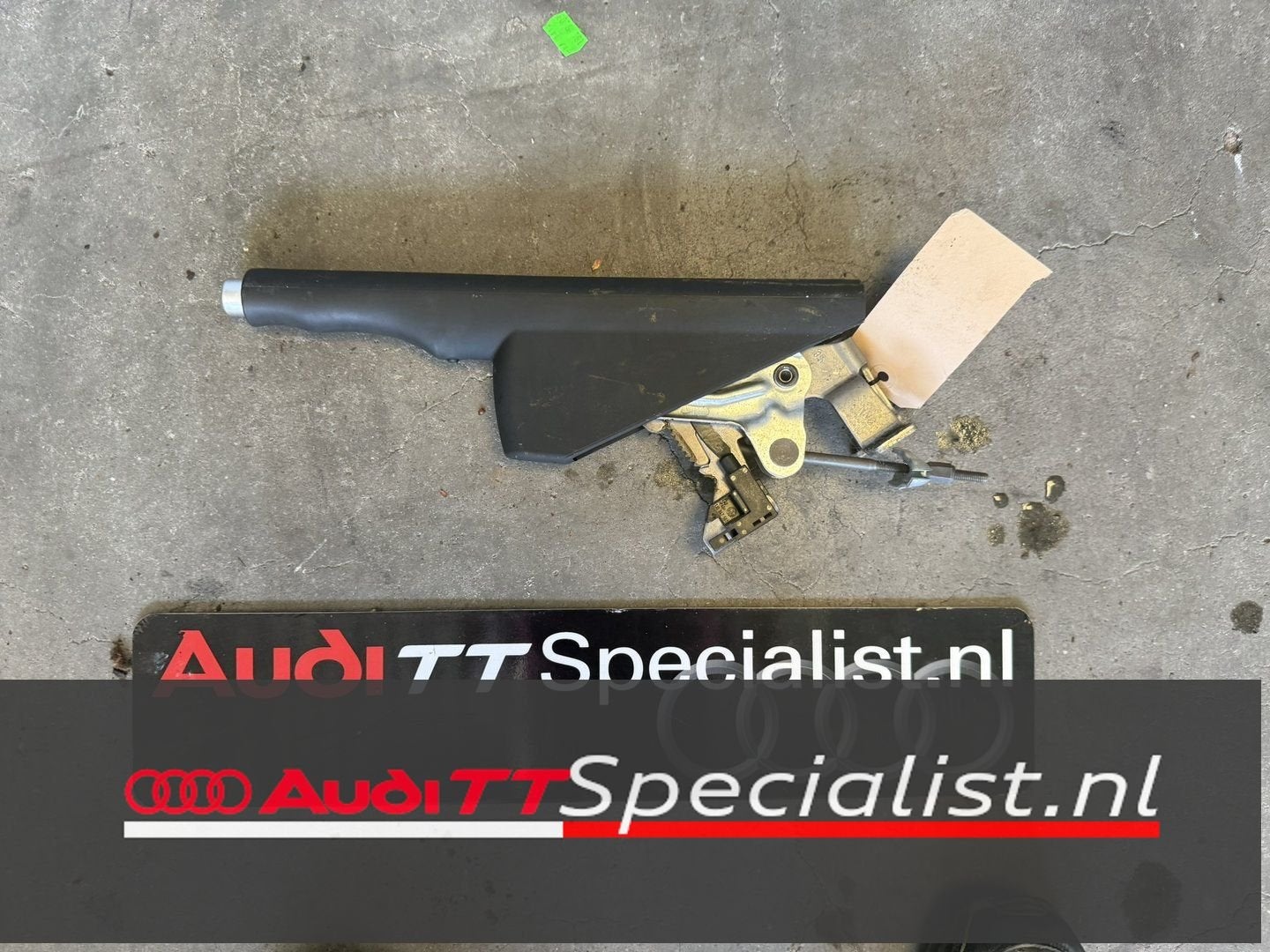 Handrem hendel mechanisme hoes compleet Audi TT MK1, Gebruikt, -, Ophalen of Verzenden, -