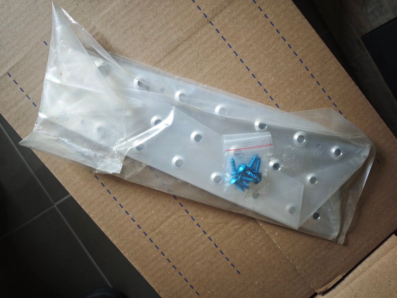 traanplaat voor mbk booster NG, Ophalen