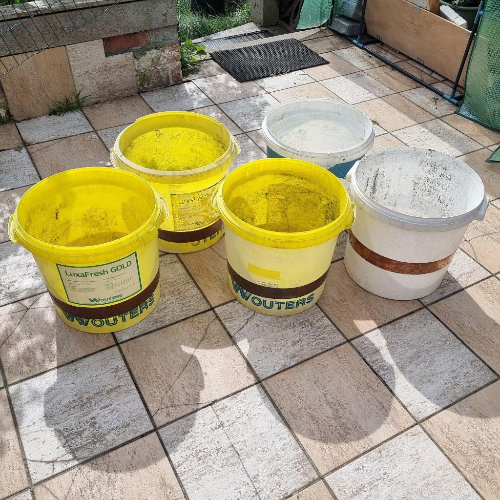 Grotte kweekpotten voor moestuin D36cm, 0,50€/st, Tuin en Terras, Kunststof, Gebruikt, Minder dan 60 cm, Rond