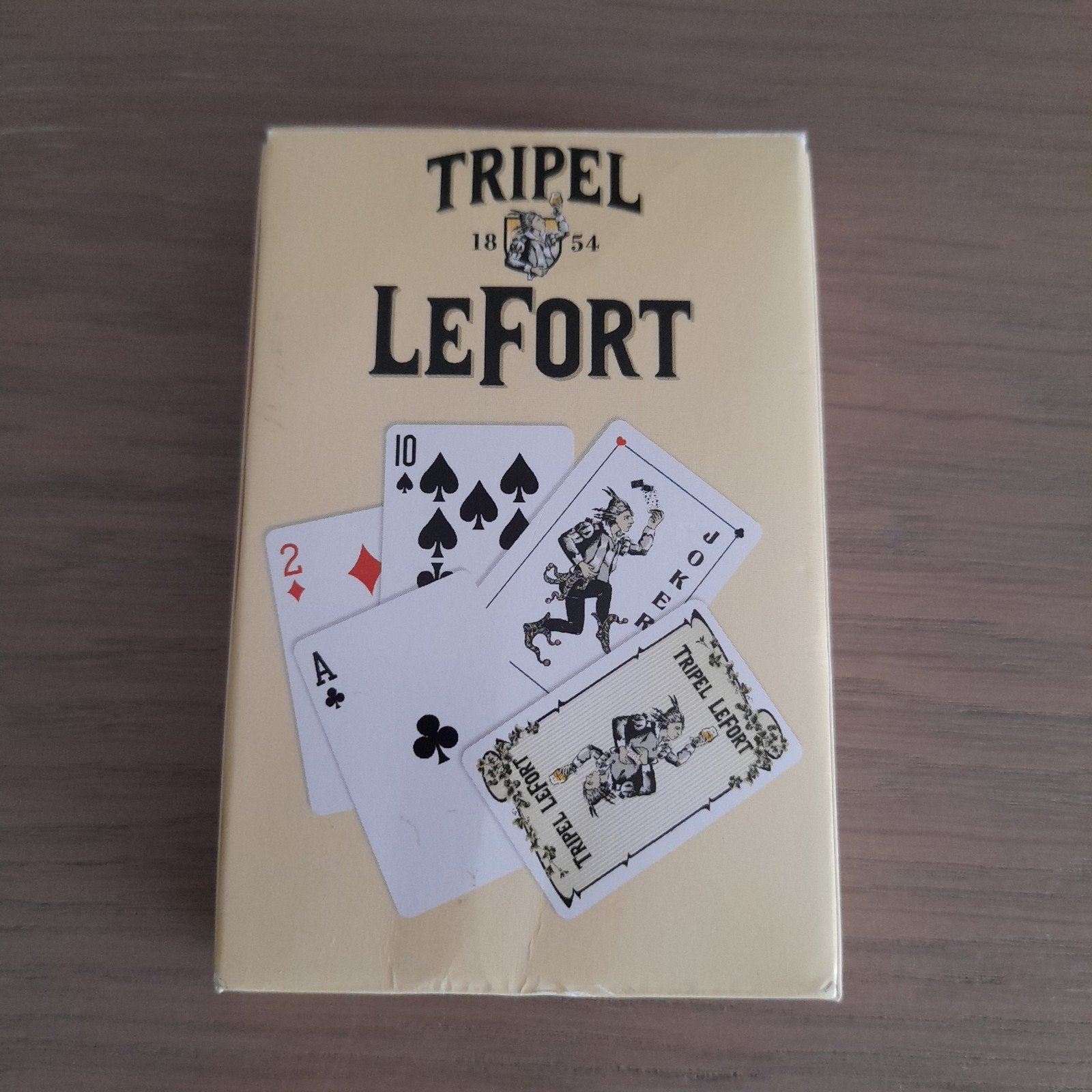 Speelkaarten Tripel Le Fort 1854 -, Enlèvement ou Envoi, Carte(s) à jouer