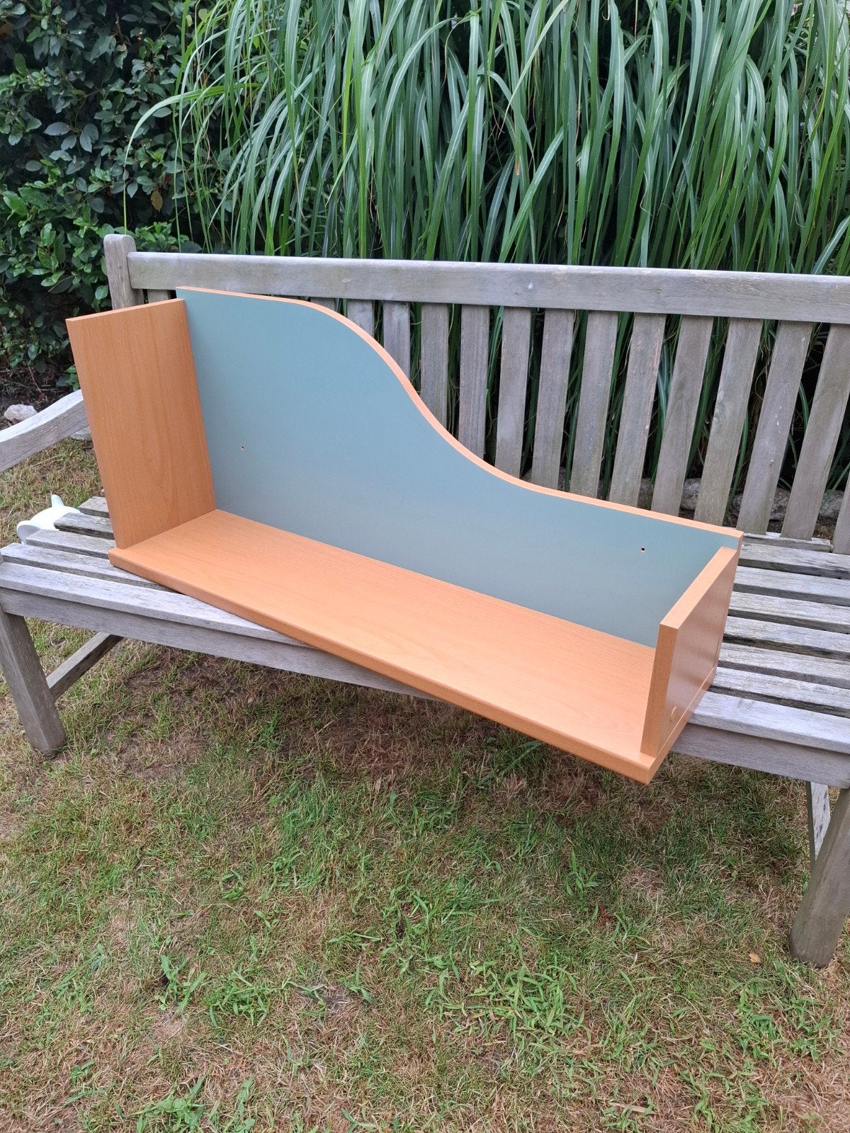 Houten wandplank, Huis en Inrichting, Woonaccessoires | Wandplanken en Boekenplanken, Ophalen, Zo goed als nieuw