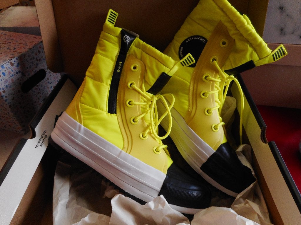 Converse Winterboots Fluo Geel 40, Kleding | Dames, Schoenen, Ophalen, Nieuw, Geel