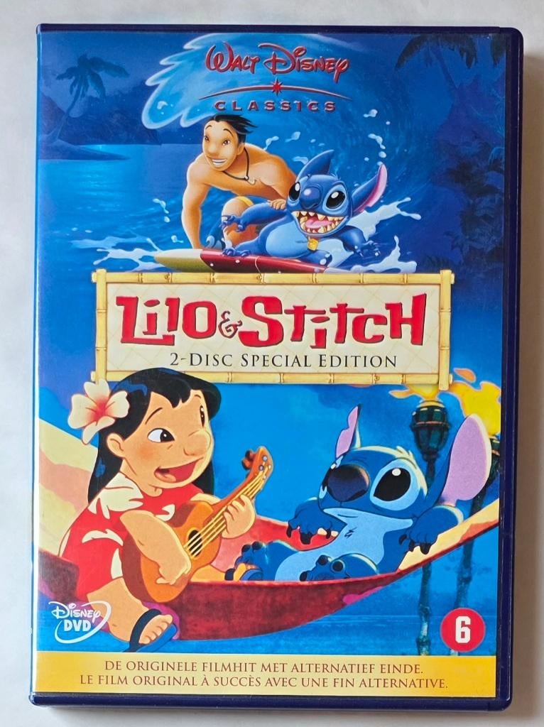 Lilo & Stitch (Disney/2 DVD), Cd's en Dvd's, Vanaf 6 jaar, Ophalen of Verzenden