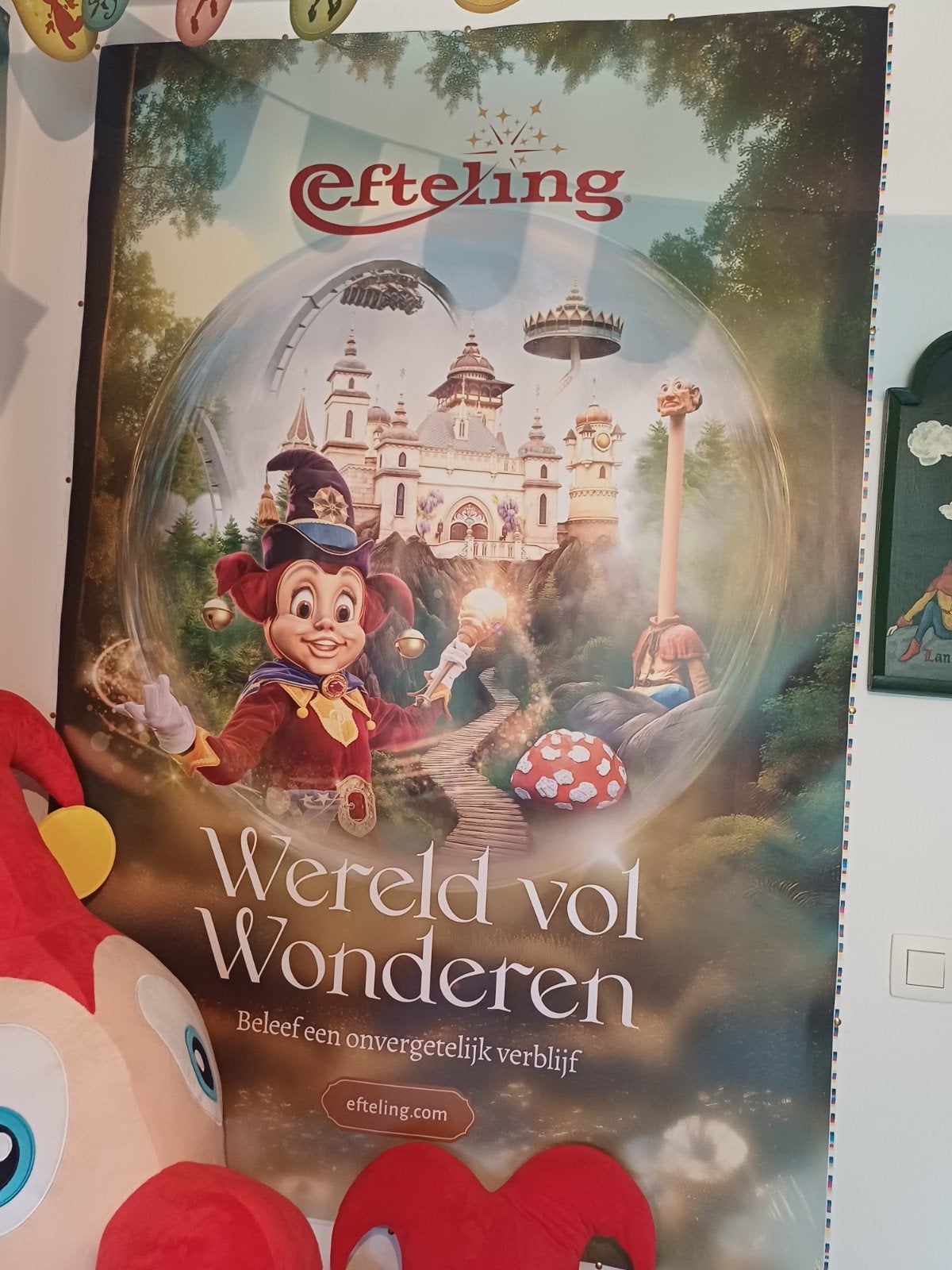 Efteling bushok poster (Enorm groot!), Collections, Enlèvement, Neuf