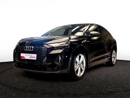 Audi Q4 Sportback e-tron 82 kWh 45 Corporate S, Auto's, Audi, Zwart, Handgeschakeld, SUV of Terreinwagen, Te koop