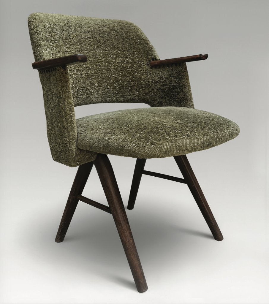 Set van 4 armstoelen, Cees Braakman voor UMS Pastoe, ’50, Huis en Inrichting, Ophalen, Gebruikt, Hout, Vier