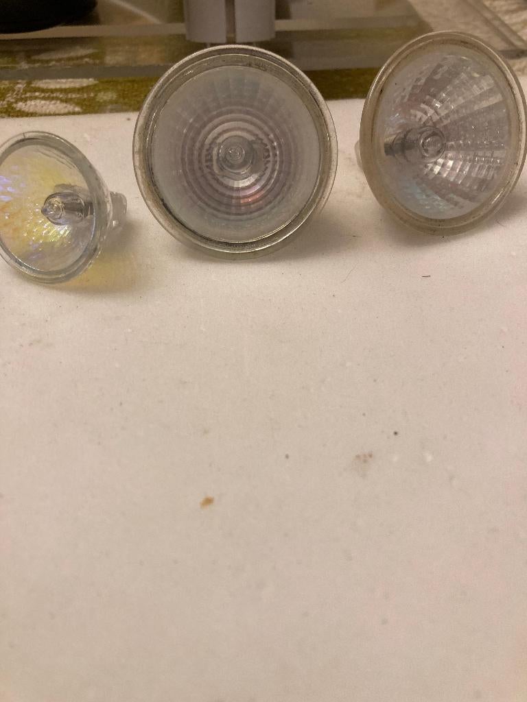 Ensemble de lampes LED et halogènes GU10 GU 5.3, Autres culots, Utilisé, Ampoule halogène, 30 à 60 watts