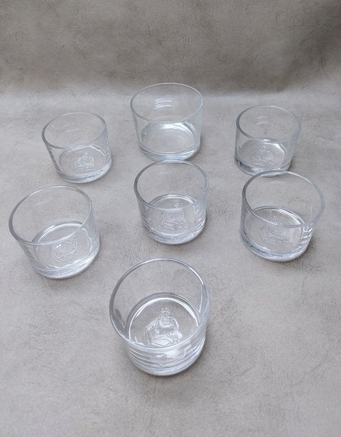 Leuke set van 7 glaasjes voor hapjes & aperitief, Overige merken, Ophalen of Verzenden, Modern, Glas