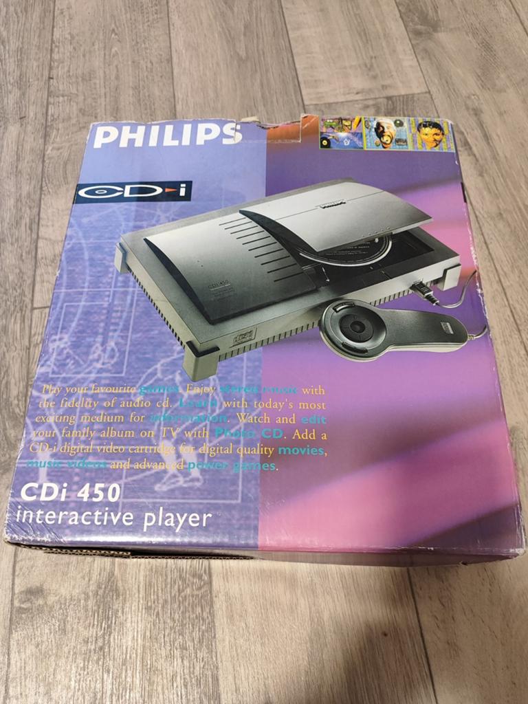 Philips CDI 450 PAL — Bijna nieuw, compleet in doos, Games en Spelcomputers, Ophalen