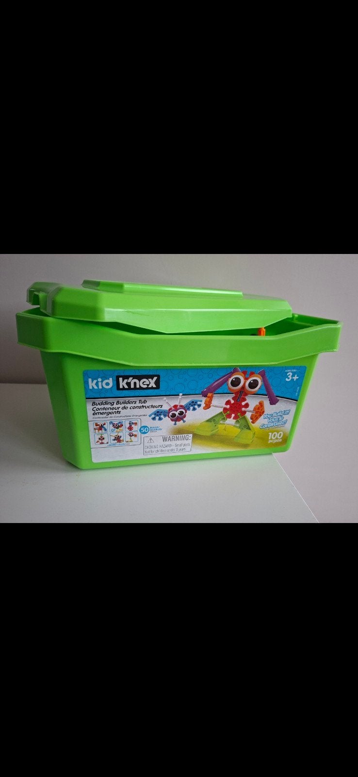 kid K'NEX budding builders tub, Ophalen, K'nex