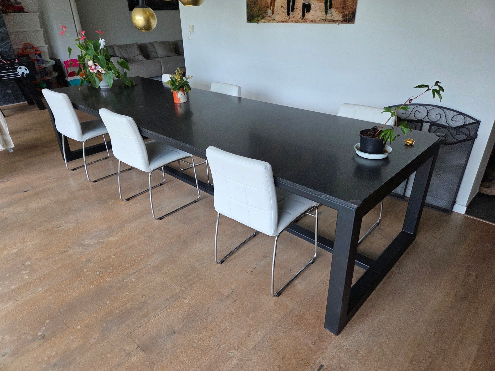 Design tafel, op maat gemaakt., Ophalen, Zwart