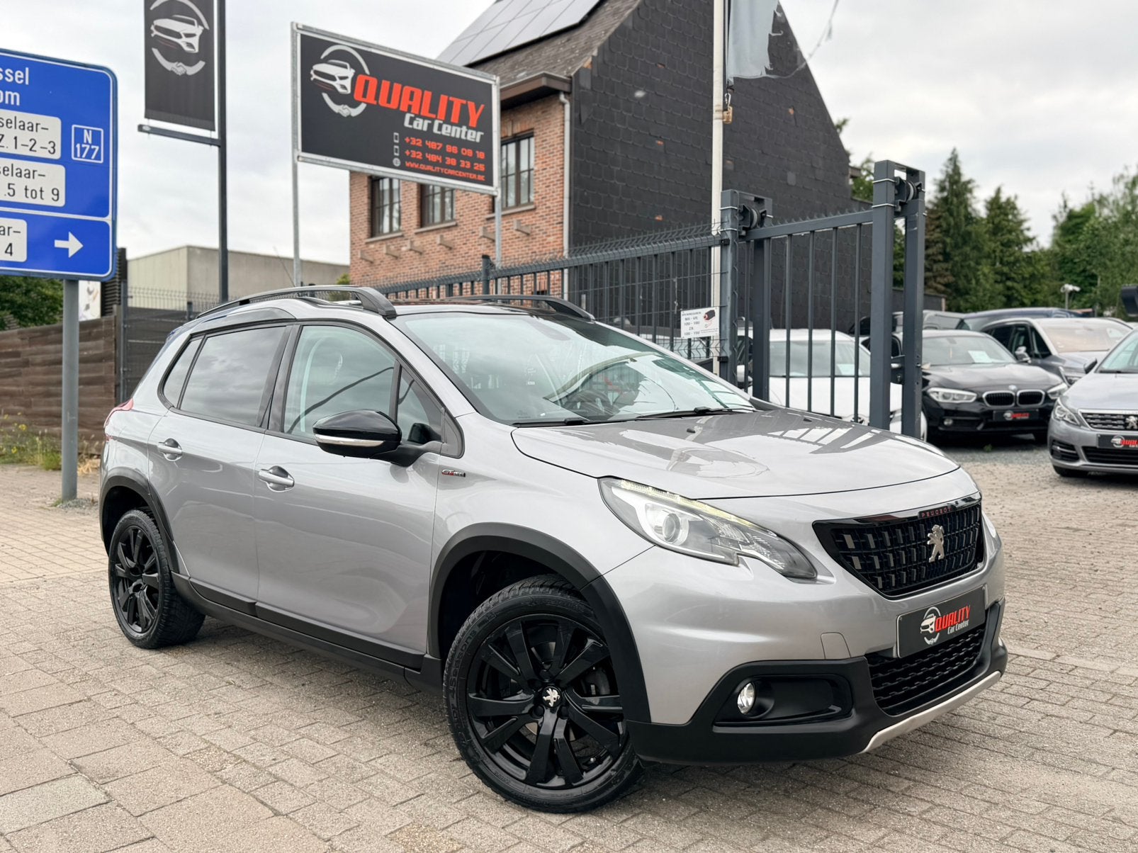 Peugeot 2008 GT-LINE 2017 098000km Automaat Pano Leder Full, Autos, Peugeot, Achat, Euro 6, Entreprise, 110 g/km