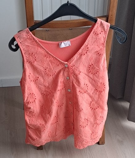 Blouse orange, Taille 38/40 (M), Enlèvement ou Envoi, Cassis, Comme neuf
