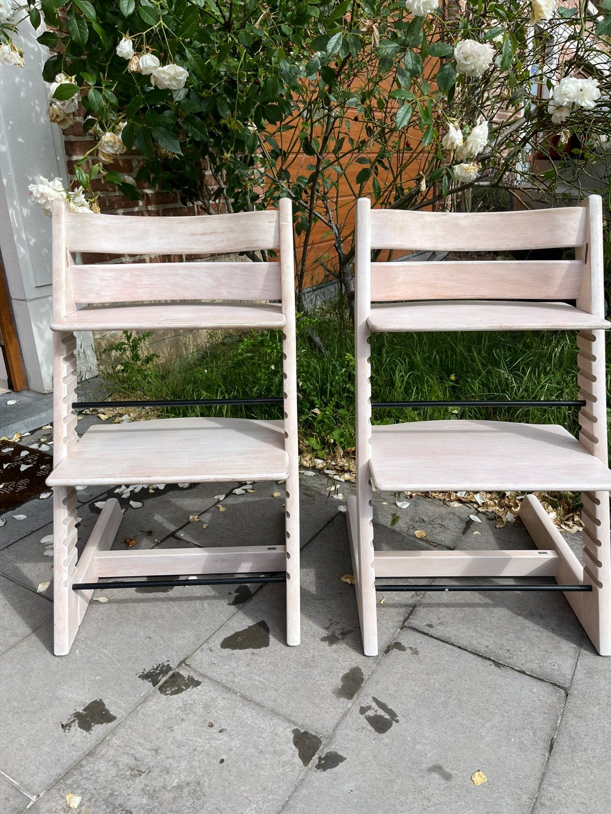 Chaises Stokke Tripp Trapp ( chêne ), Enlèvement, Utilisé