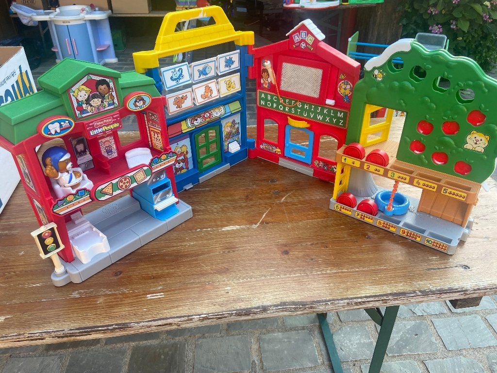 vintage speelgoed-speelgoed-ficher-price-little people, Kinderen en Baby's, Speelgoed | Fisher-Price, Ophalen