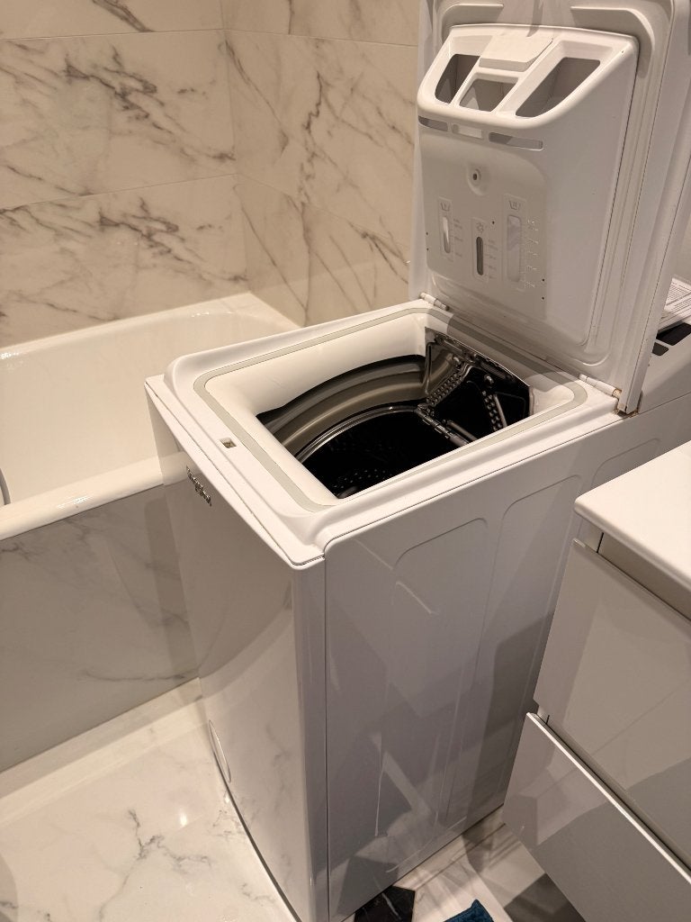 Whirlpool wasmachine/wasmachine, Elektronische apparatuur, Wasmachines, Ophalen, Gebruikt, Minder dan 85 cm, Handwasprogramma