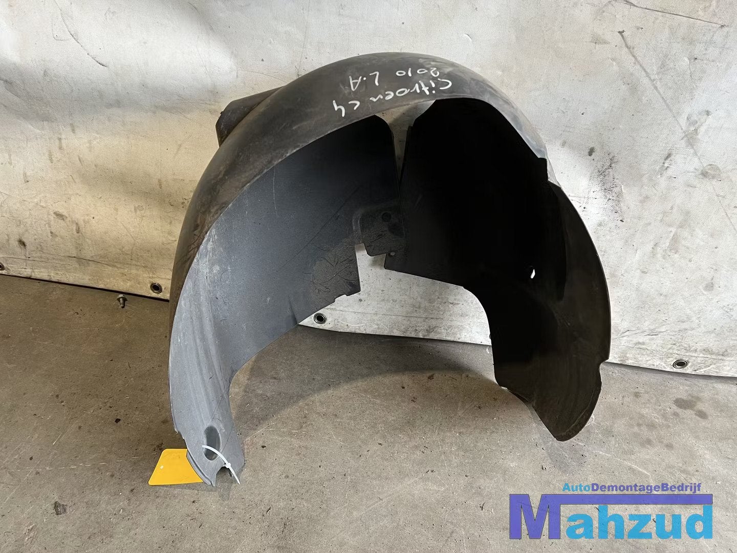 CITROEN C4 coupe Links achter modderkuip 2004-2013, Gebruikt, Citroën, Stellantis N.V., Achter