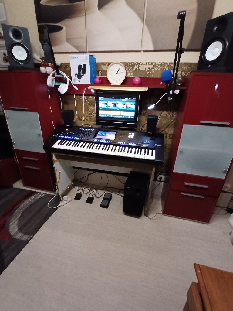 Clavier Genos Yamaha + GNS M 01, Enlèvement, Comme neuf, 76 touches, Yamaha