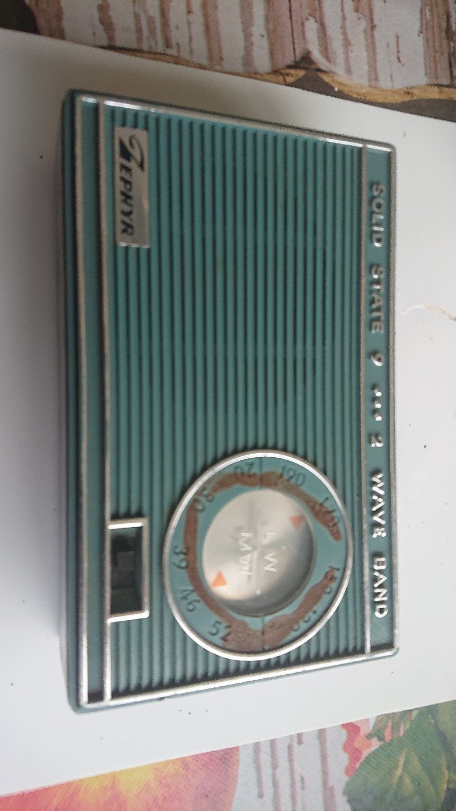 Zephyr vintage solid state radio uit de jaren 60, Ophalen of Verzenden