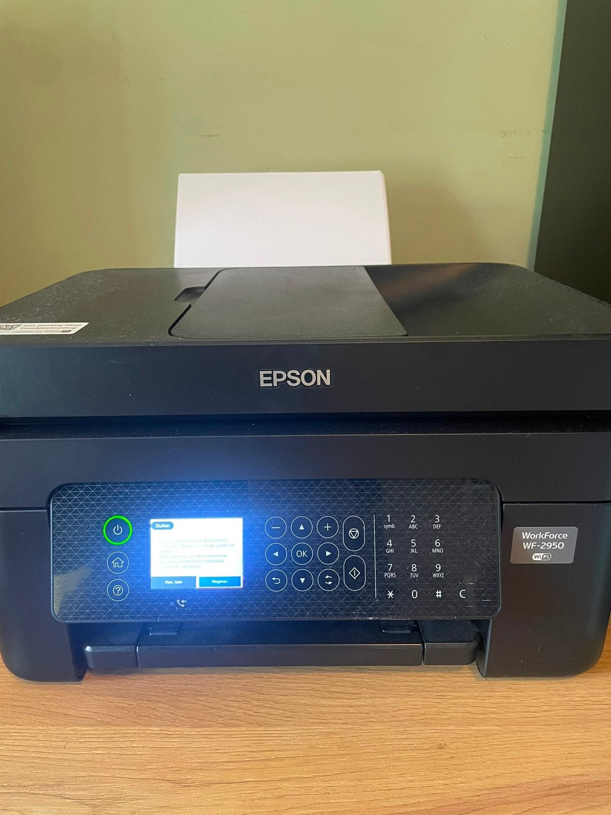 Epson Workforce WF 2950, Computers en Software, Printers, Ophalen, Gebruikt, Inkjetprinter, All-in-one
