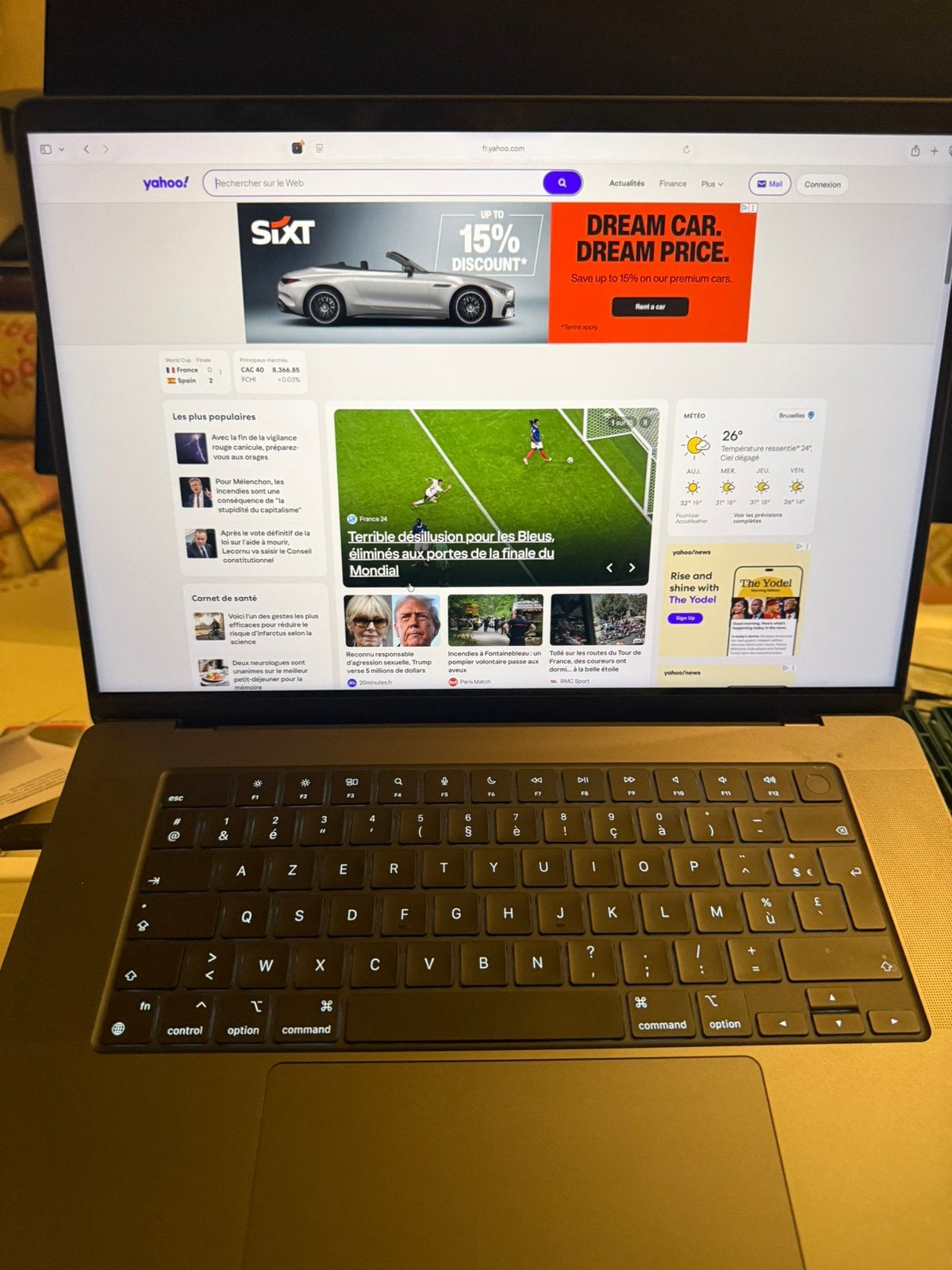 Pack apple ( macbook m4 max+ studio display), Computers en Software, Ophalen, Zo goed als nieuw, MacBook