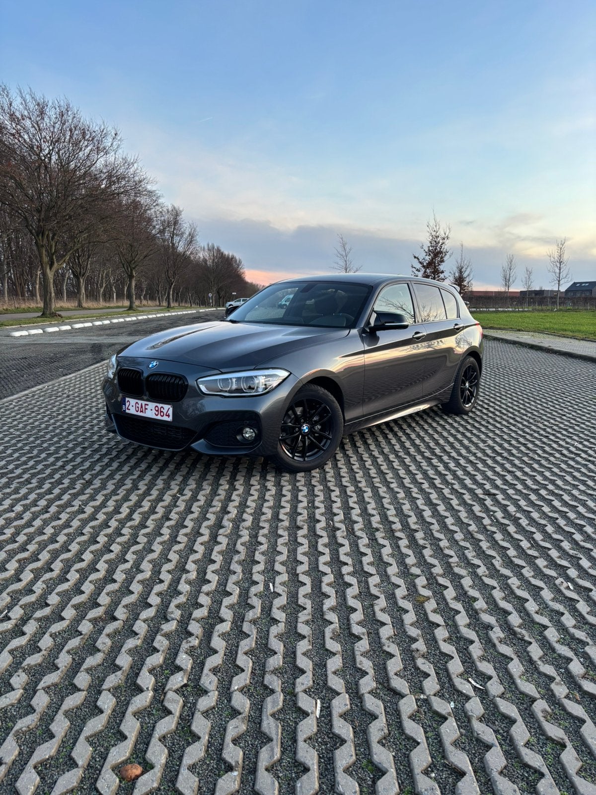 BMW 116i M-Sport, Autos, BMW, Achat, Euro 6, Alcantara, Noir